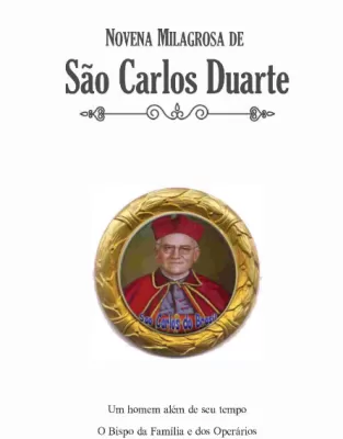 Portada de Novena Milagrosa de San Carlos Duarte