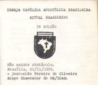 Portada de Ritual Brasileño - 3ª edición