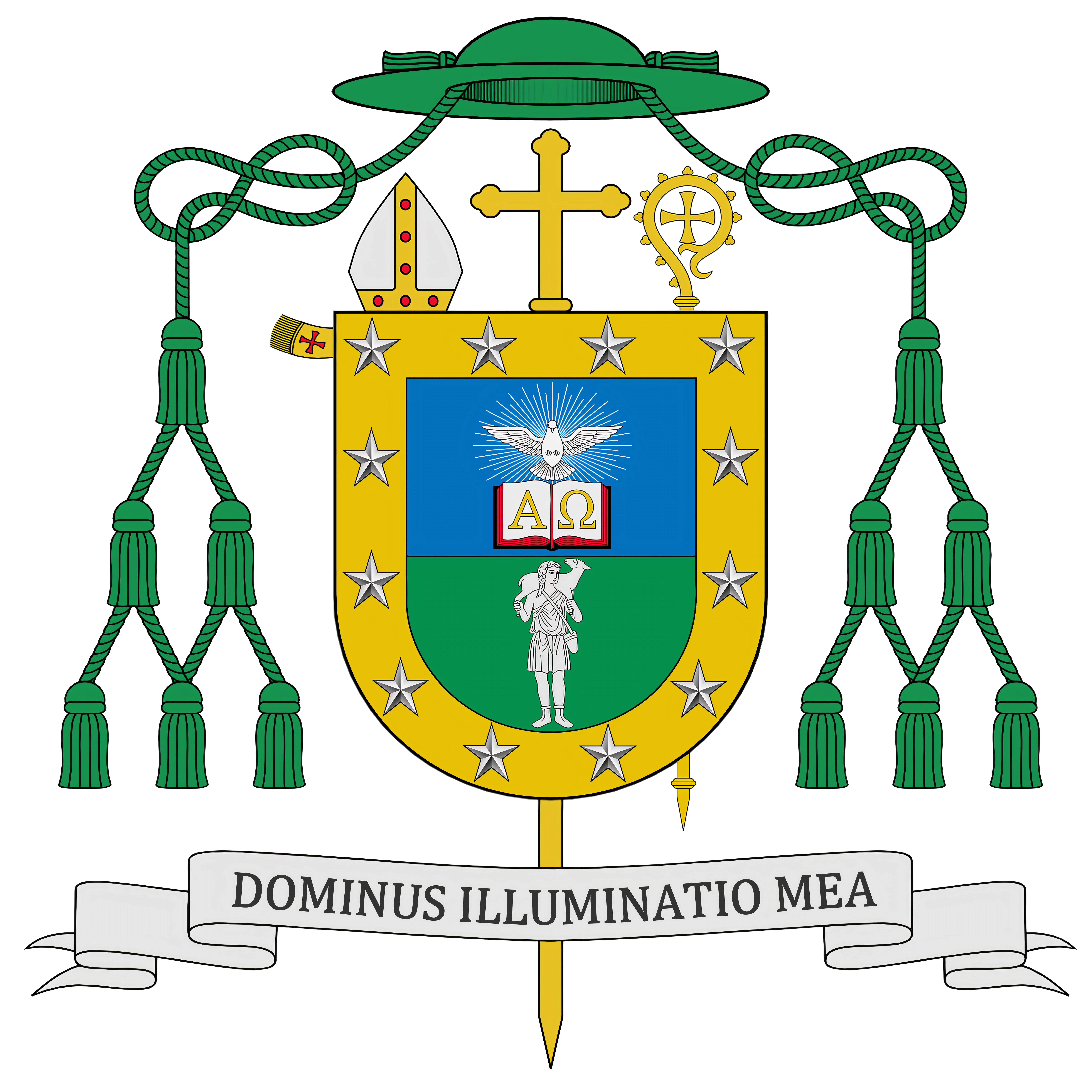 Escudo Episcopal de Monseñor Anderson Saíd Arzuaga Padilla