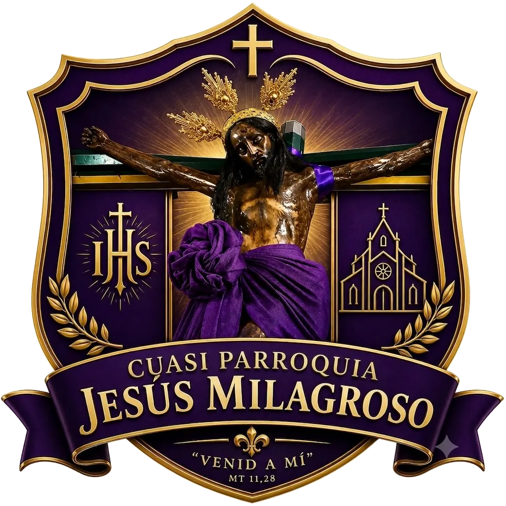 Escudo de la Cuasi Parroquia Jesús Milagroso