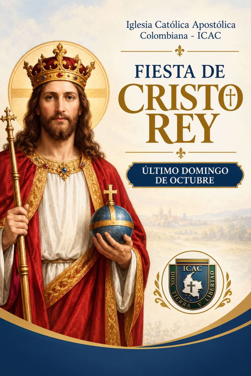 Portada Hoja Dominical — Fiesta de Jesucristo Rey